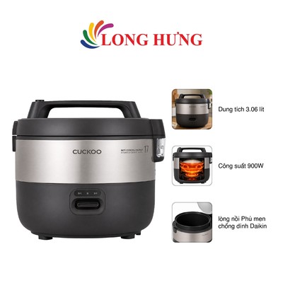 Nồi cơm điện nắp gài Cuckoo 3.06 lít CR-1755 - Hàng chính hãng