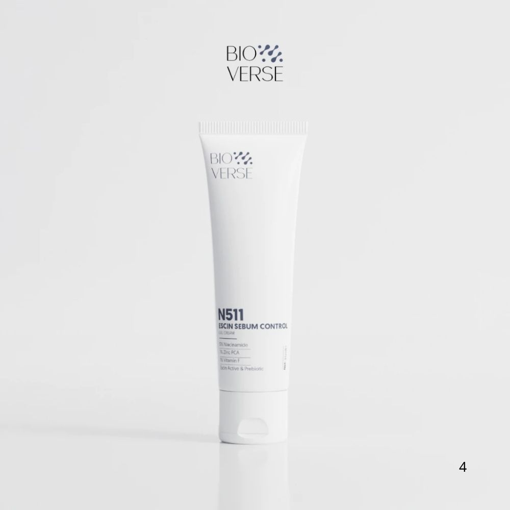 Ảnh 5 của Gel dưỡng ẩm Bioverse N511 Escin Sebum Control Gel Cream hỗ trợ kiểm soát dầu nhờn, làm dịu da mụn
