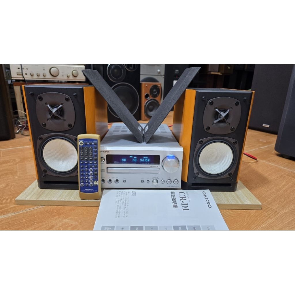 Dàn mini vip Onkyo CR-D1 chạy full chức năng kèm khiển zin