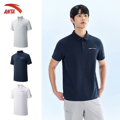 ANTA Nam Business Áo polo tay ngắn Thể Thao Short Sleeve Polo Shirt Pickleball Tập Gym Tennis  1526B7109