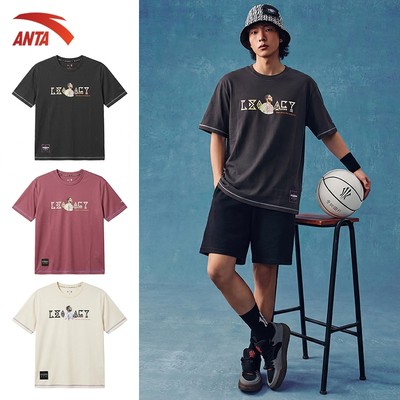 [ANTA x Kyrie Irving] Áo Thun Ngắn Tay Áo Bóng Rổ KAI Ice Silk, Unisex, Kiểu Dáng Rộng Rãi 1726A1107