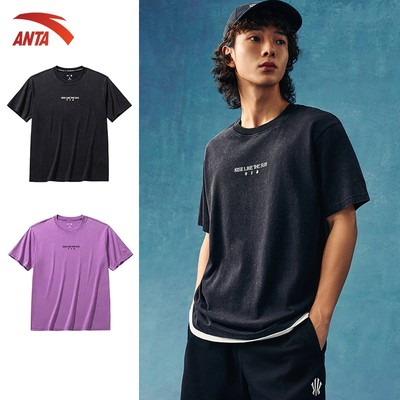 [ANTA x Kyrie Irving] Áo Thun Ngắn Tay Áo Bóng Rổ KAI Ice Silk, Unisex, Kiểu Dáng Rộng Rãi 1726B1120