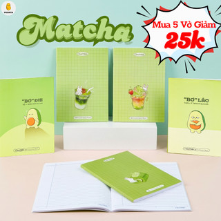 Vở Kẻ Ngang B5 Classmate Matcha 80/120 Trang, 70gsm Vở Viết Bài, Ghi Chép Cho Học Sinh Sinh Viên
