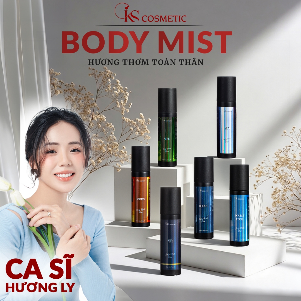 Body Mist Nam 3 Mood 6 Mùi – Thơm Đúng Lúc | Làm Việc, Đi Chơi, Hẹn Hò