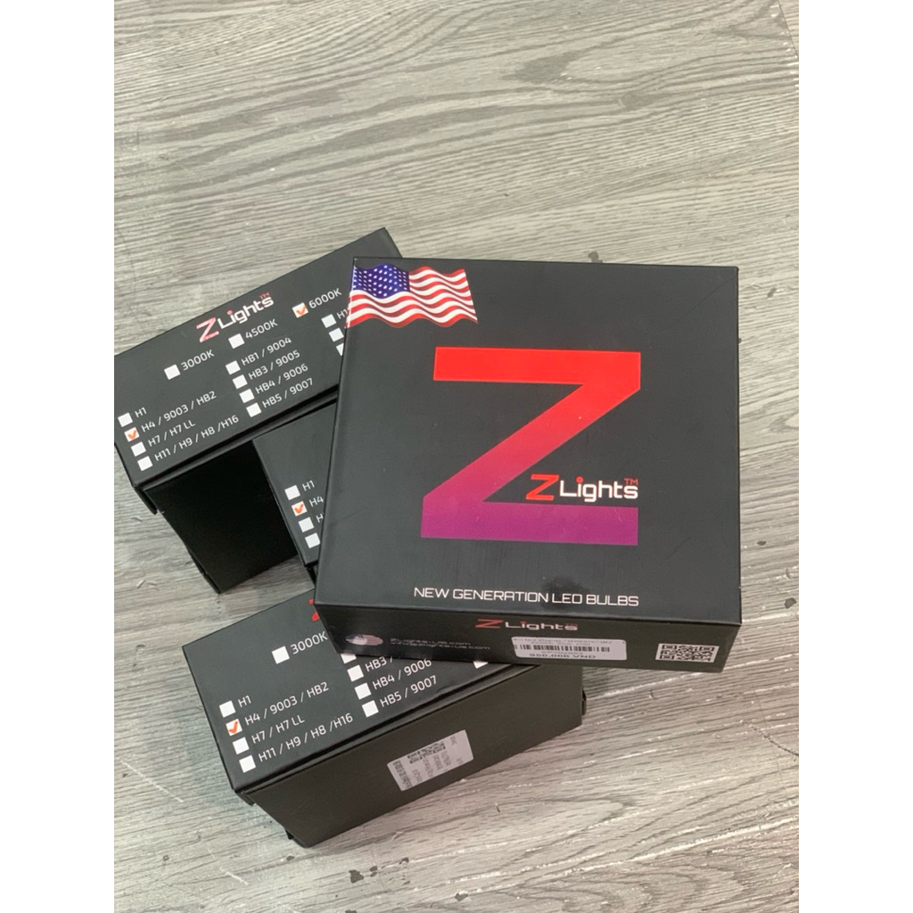 Bóng Led Zlights nhiệt 6000K (giá 1 bóng) - H2 Motocare