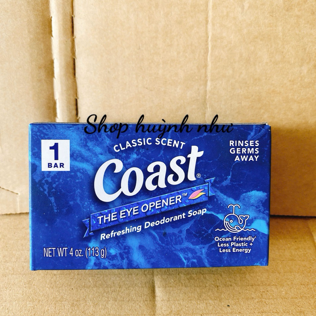 [CHÍNH HÃNG]  XÀ PHÒNG COAST - MỸ.  XÀ BÔNG COAST CỤC 113G