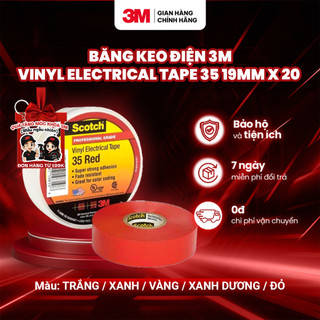 Băng keo điện 3m vinyl electrical tape 35 khổ 3/4 x 66ft