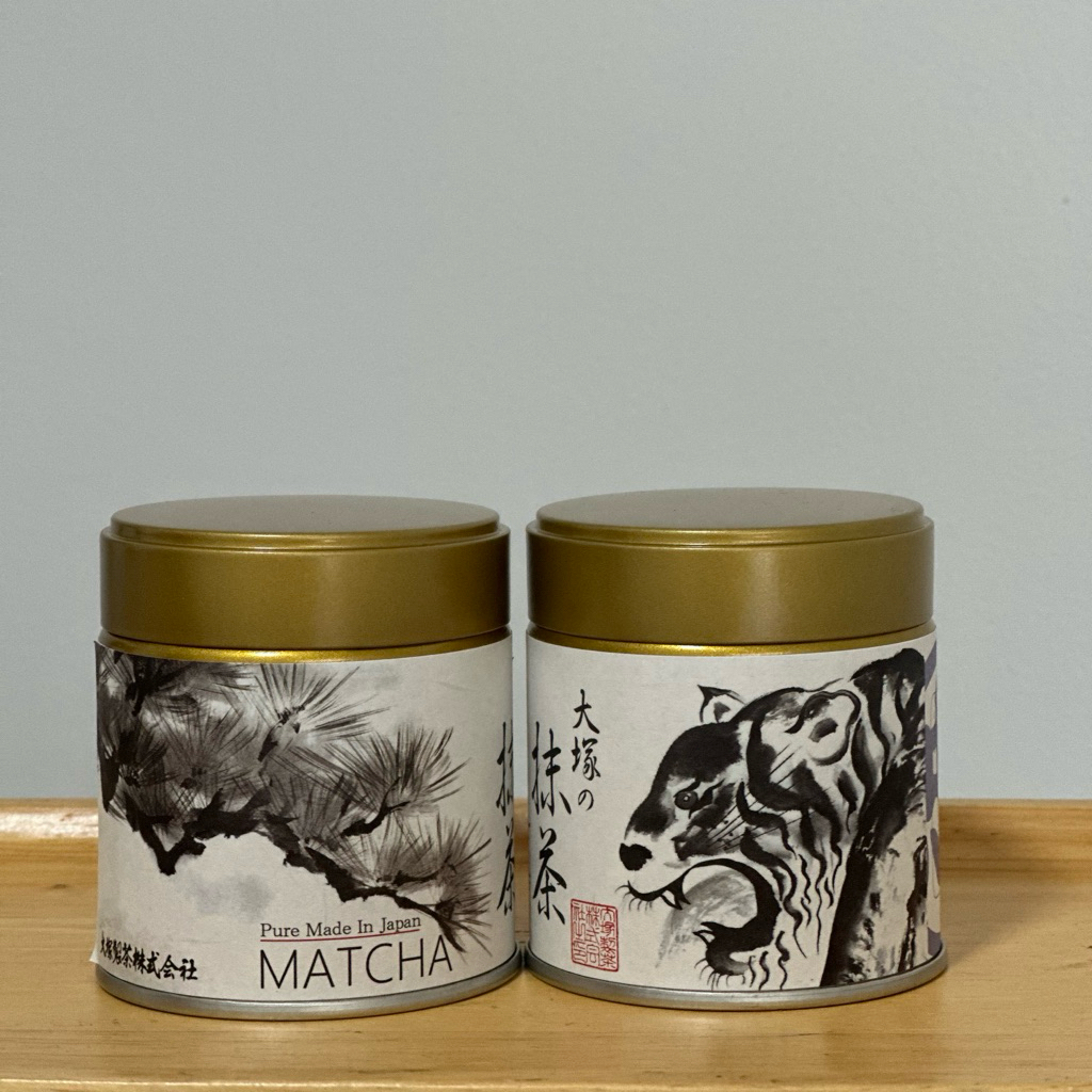 Matcha Otsuka của hãng Otsuka Tea - trà truyền thống nhật bản (lon 40g)