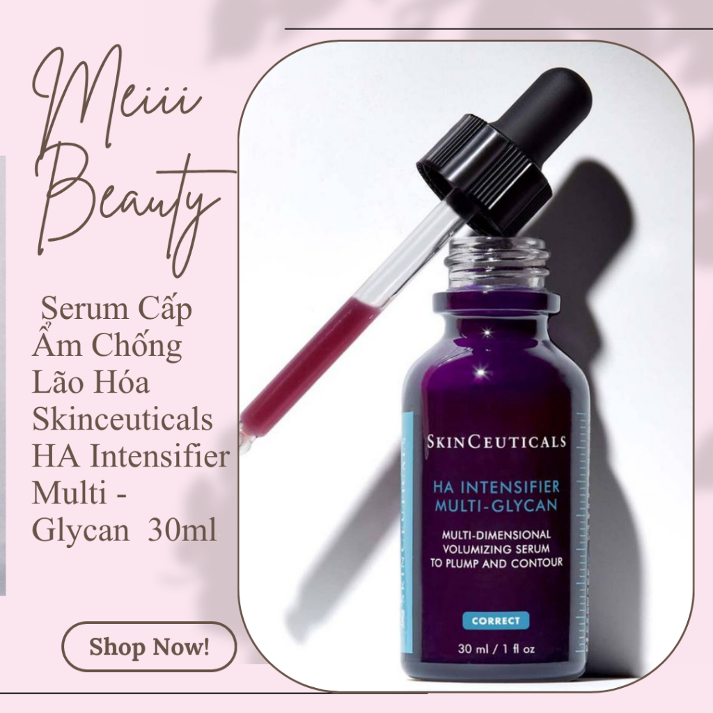 Serum Cấp Ẩm Căng Mịn Chống Lão Hóa Skinceuticals HA Intensifier Multi - Glycan  30ml