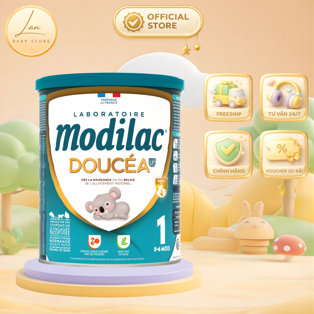 [🔥 99K XẢ KHO 🔥] Sữa Modilac Doucea Pháp Số 1 Lon 800g Cho Bé Phát Triển Toàn Diện