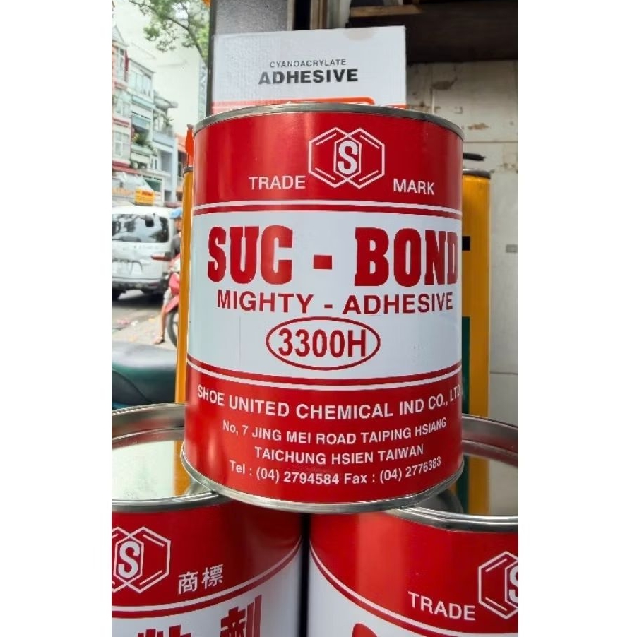 [Chính Hãng] Keo Suc-Bond 3300H Lon 800g. Keo chuyên dán bạt, dán phao, hồ bơi. Dán giày dép, da, si