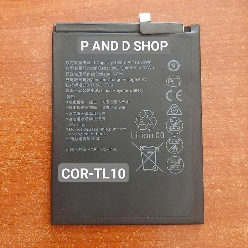 Pin Thay thế hw COR-TL10