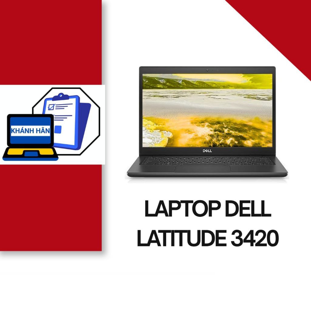 Laptop Dell Latitude 3420 | Intel Core i5 Gen 11, RAM 8GB, SSD 256GB. Hàng cũ bảo hành 6 tháng.