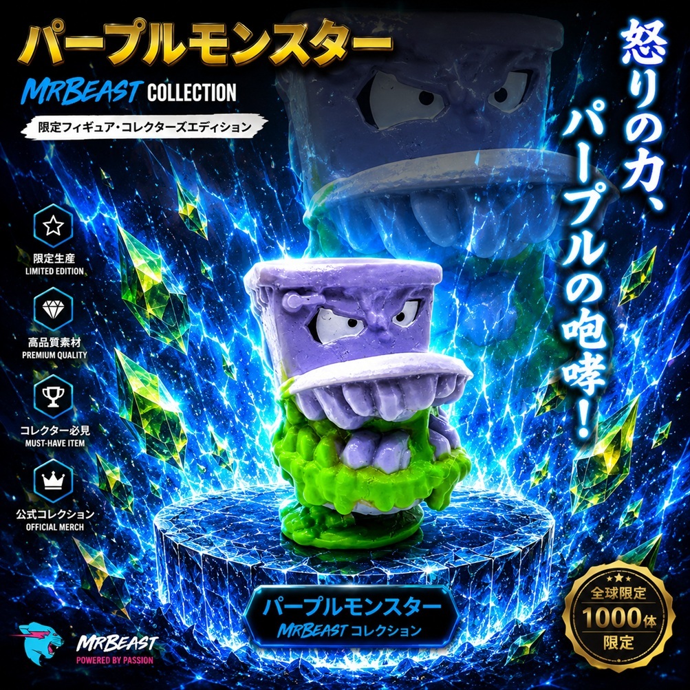 Mô hình dẻo chính hang Fury Flush dòng MrBeast Lab Swarms 2186 22