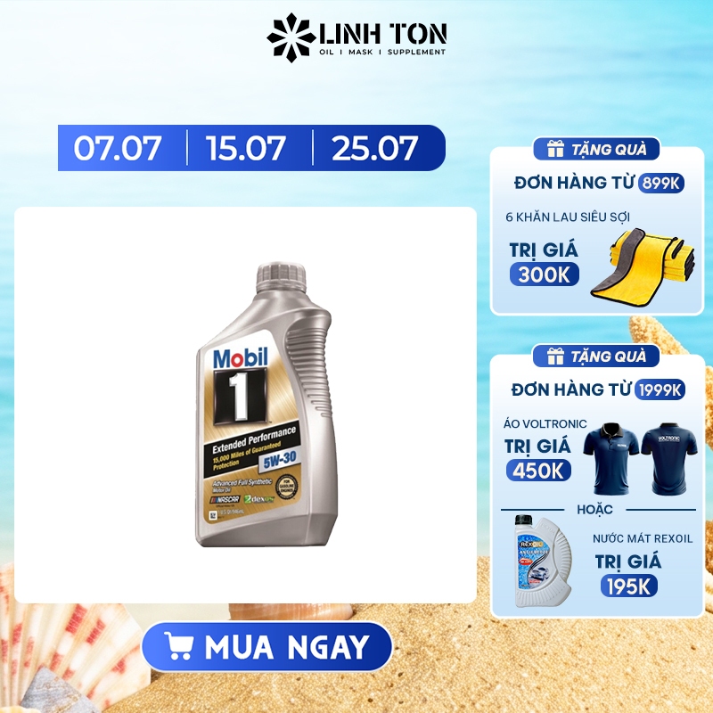 Nhớt Mobil 1 5W30 Gold