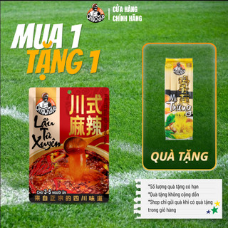 Lẩu Tứ Xuyên Cay Tê thương hiệu Ông Chà Và 150gr - Hàng Chính Hãng