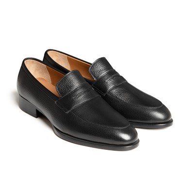Giày Tây Lười Cao Cấp ALBI LOAFER - LF23 - Da Bò Cao Cấp Lót Trong Da Bò Mộc - Thương hiệu Be Classy