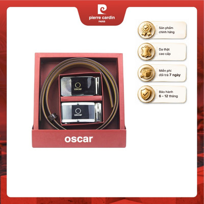 Combo dây nịt cao cấp Oscar gồm 2 mặt khóa kim loại 114 (Khóa dây giao ngẫu nhiên)