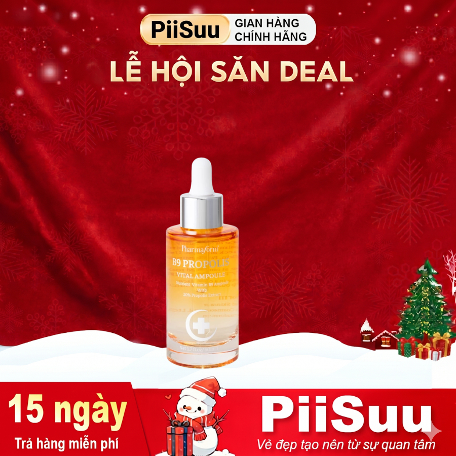 Serum làm dịu & chống lão hóa da Pharmaform B9 Propolis Vital Ampoule