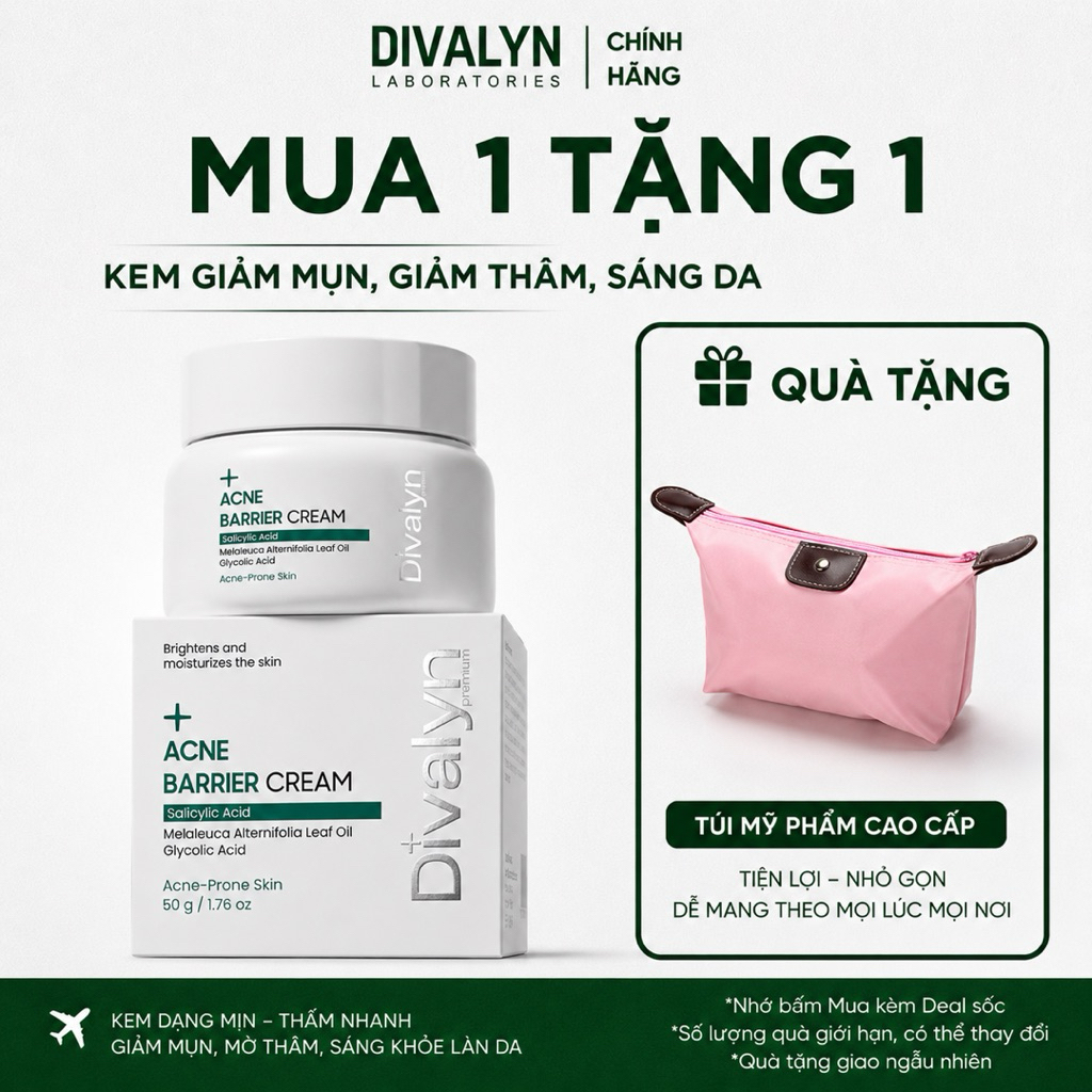 [HÀNG CÔNG TY] KEM B3 GIẢM MỤN, GIẢM THÂM, TRẮNG DA DIVALYN