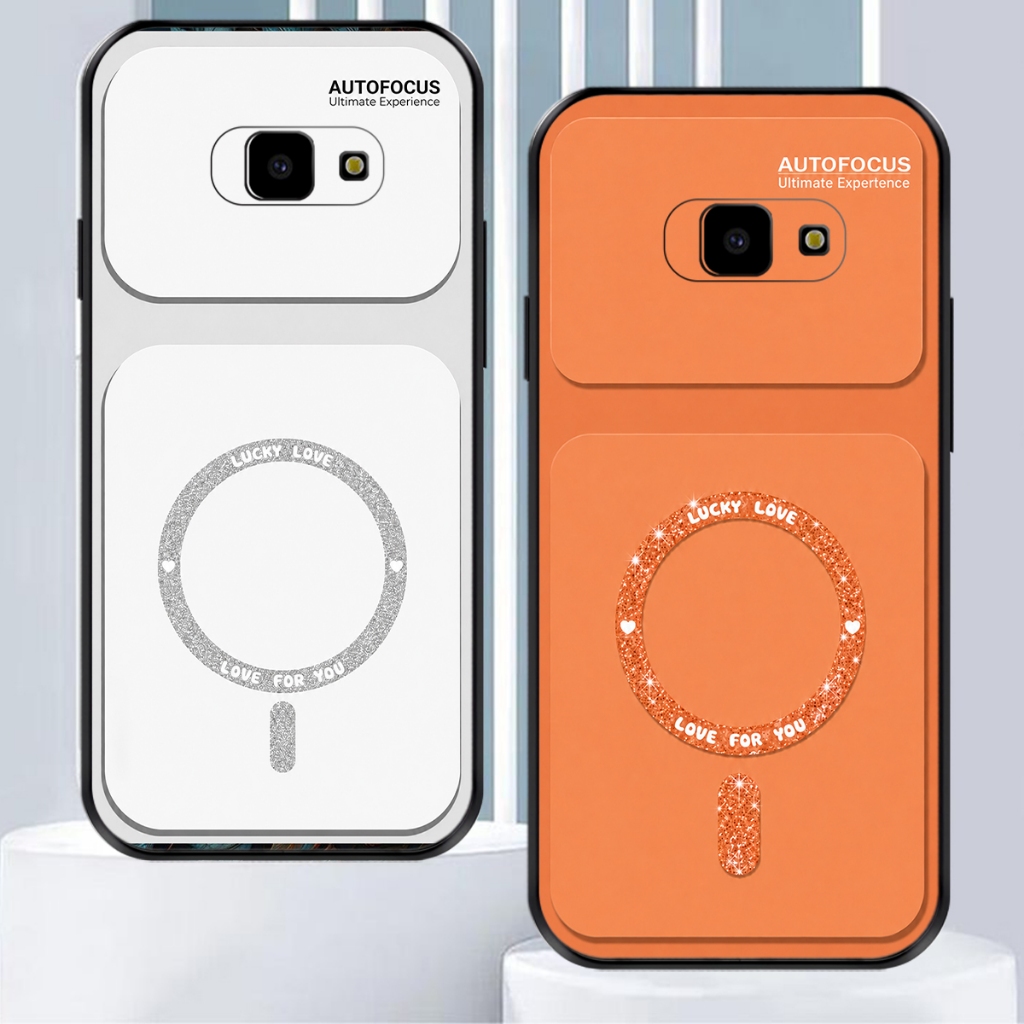 Ốp lưng cho SAMSUNG J4 J4 Prime J4 Plus J4 Core J6 J6 Plus  in hình nam châm lấp lánh hot trend