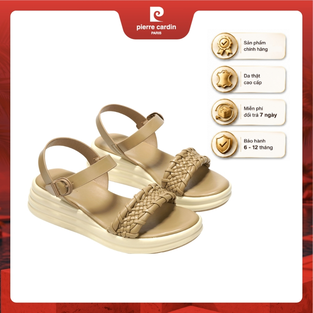 Sandal nữ Pierre Cardin đế cao 5,5cm mã 288