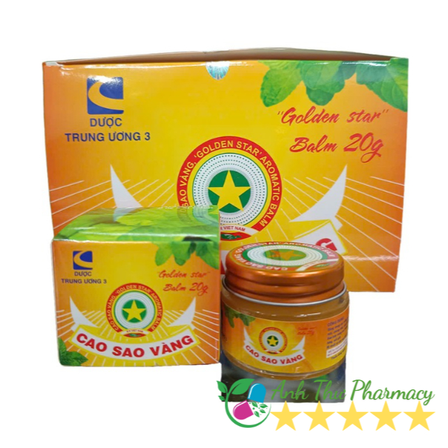 1 HỦ Cao Sao Vàng DƯỢC TW3 20g- Chính Hãng