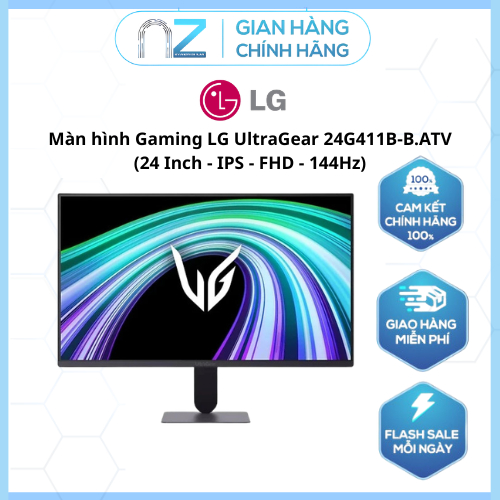 Màn hình Gaming LG UltraGear 24G411B (24 Inch - IPS - FHD - 144Hz) - BH 24 tháng