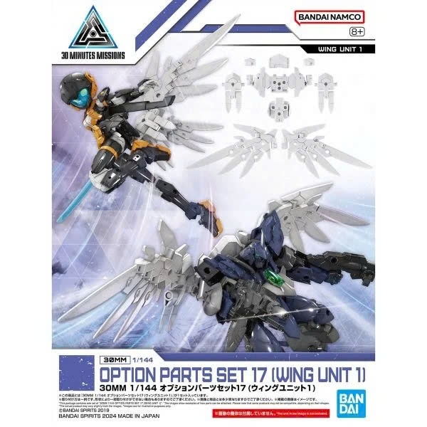 Mô hình lắp ráp 30MM -BANDAI - 30MM 1/144 OPTION PARTS SET 17 (WING UNIT 1)