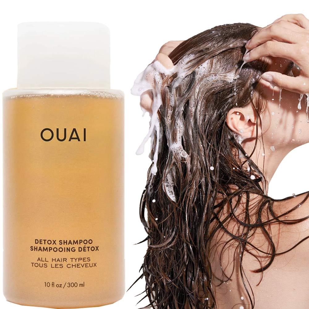Dầu gội làm sạch sâu OUAI Haircare Detox 300ml dành cho mọi loại tóc