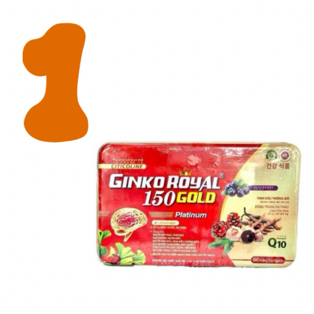 HOẠT HUYẾT GINKO ROYAL 150GOLD