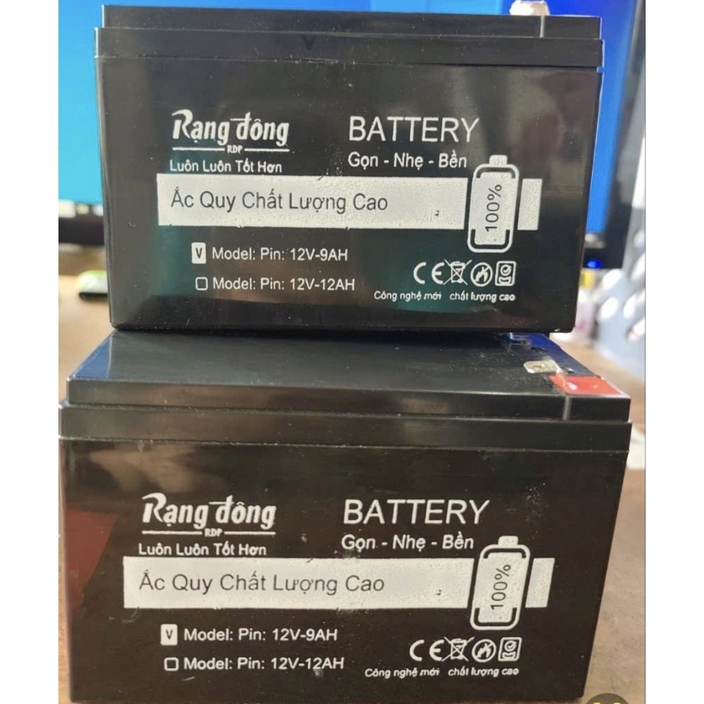 Acquy bình phun bằng điện 12v-9AH/20HR