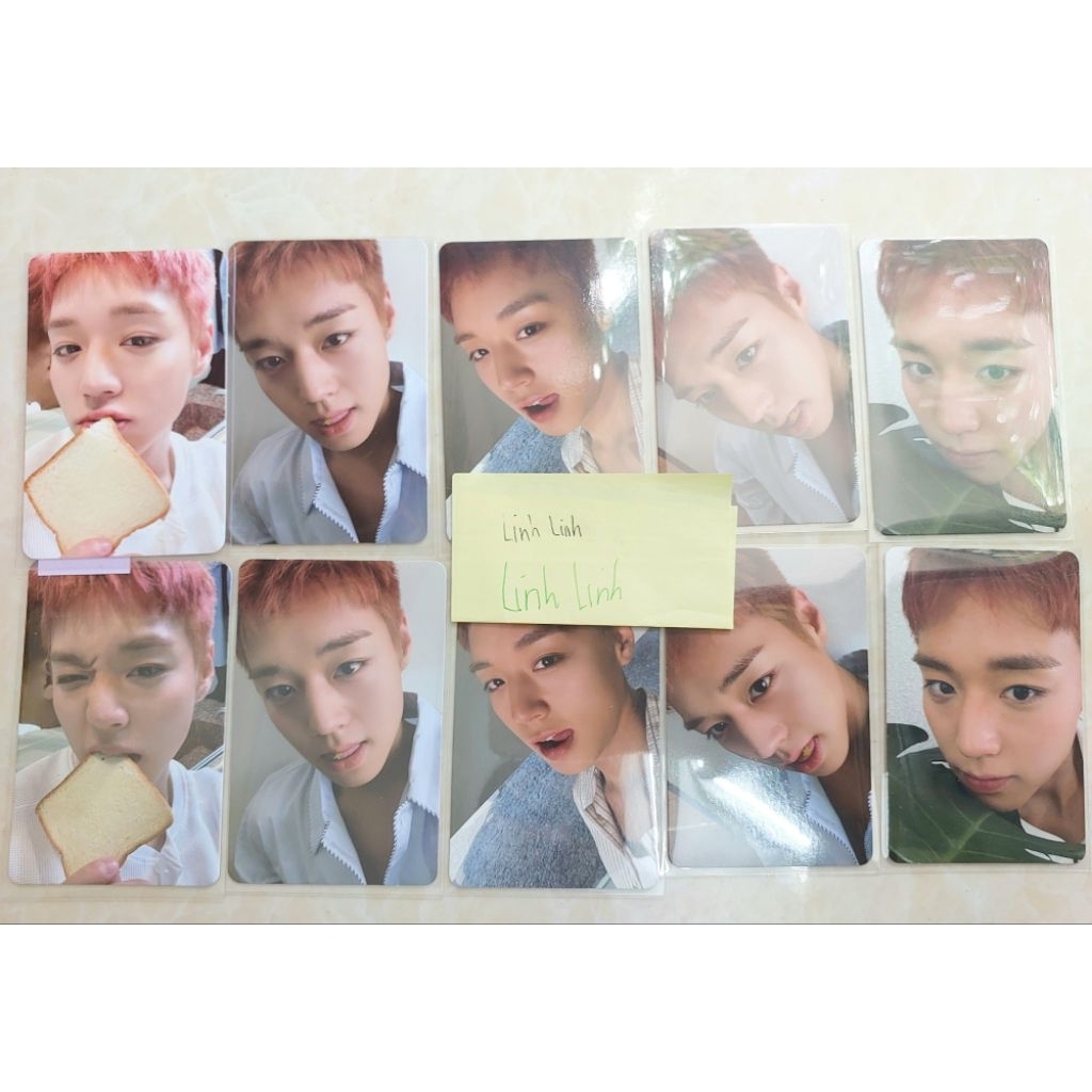 CARD OFFICAL PARK JIHOON CHÍNH HÃNG card off ssgt, album của park jihoon