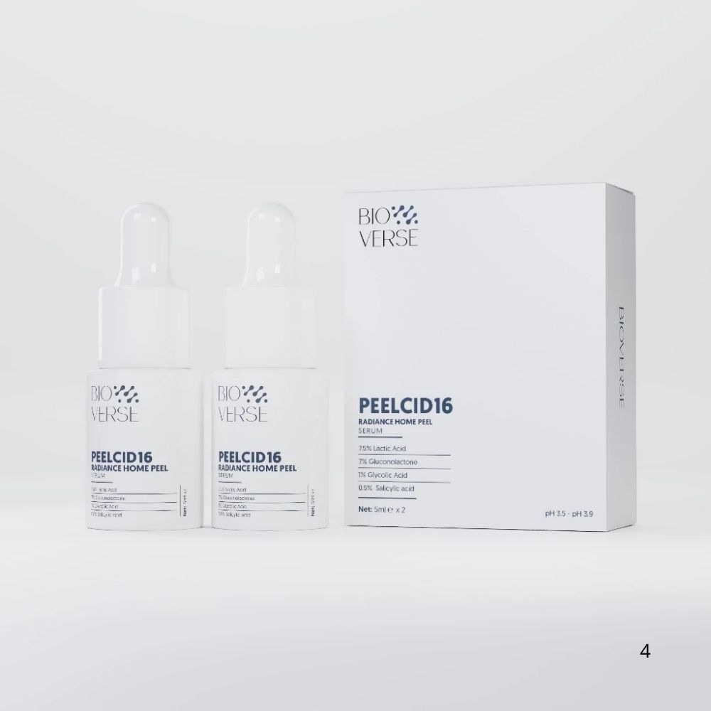 Ảnh 5 của Tinh chất Bioverse PEELCID16 Radiance Home Peel hỗ trợ làm sạch sừng cũ, đều màu da 10ml