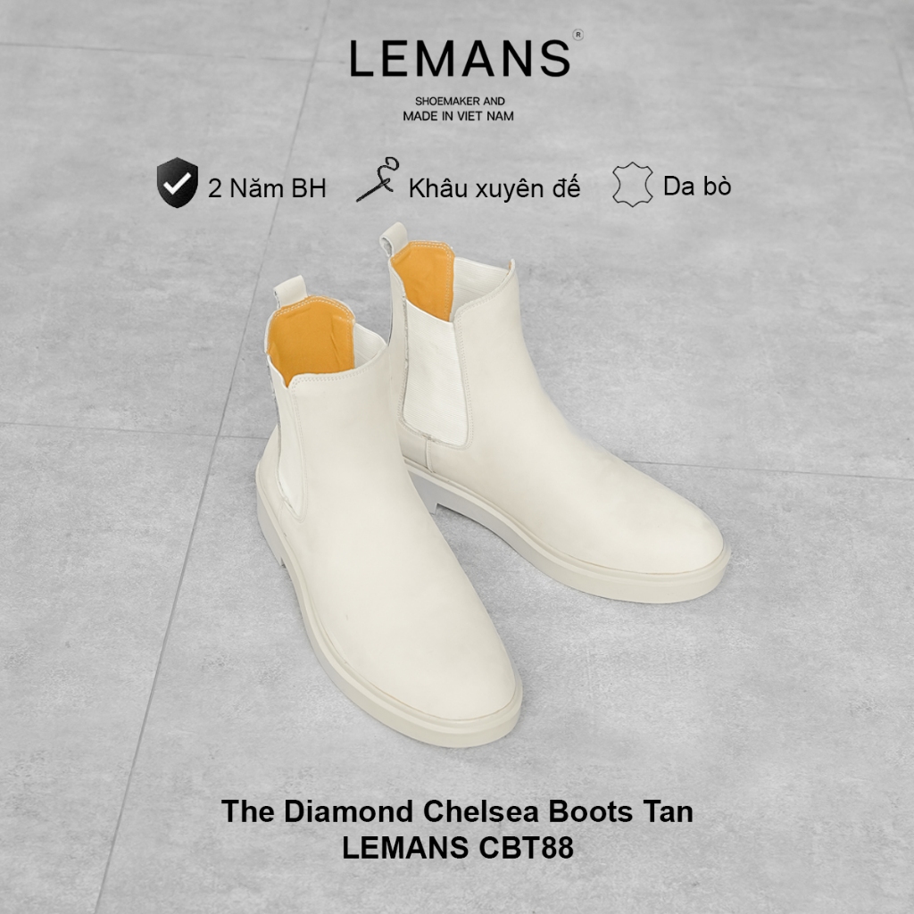 Giày da lộn Classic Chelsea Boots Lemans - Bảo hành chính hãng 24 tháng trên toàn quốc