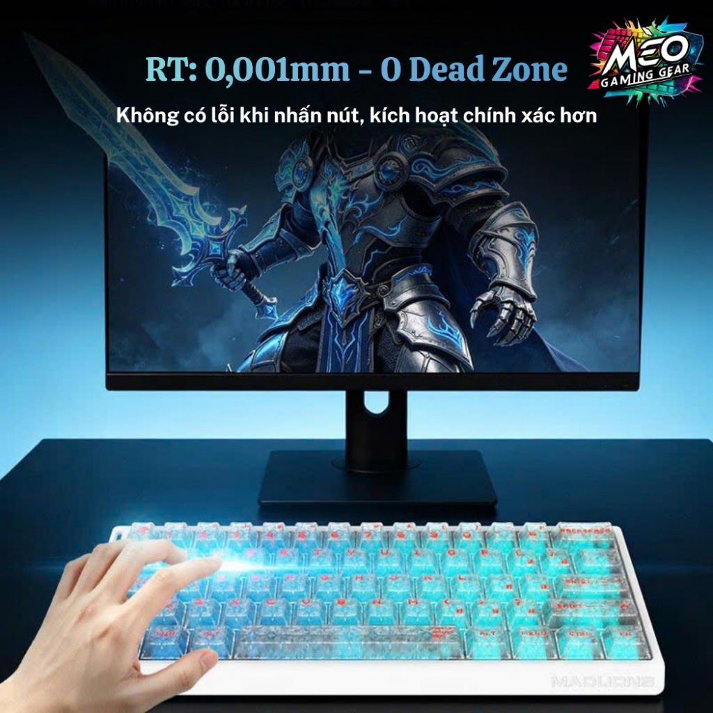 Bàn phím Gaming MAD 60/68 v2 – 8K Polling Rate - RT 0,001mm - Esports Hall Effect Keyboard | BigBuy360 - bigbuy360.vn