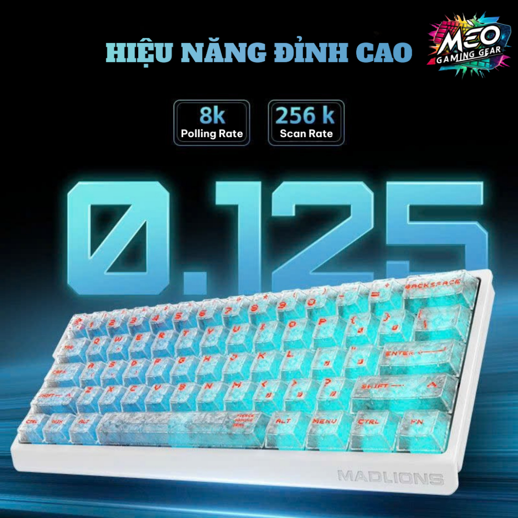 Bàn phím Gaming MAD 60/68 v2 – 8K Polling Rate - RT 0,001mm - Esports Hall Effect Keyboard | BigBuy360 - bigbuy360.vn