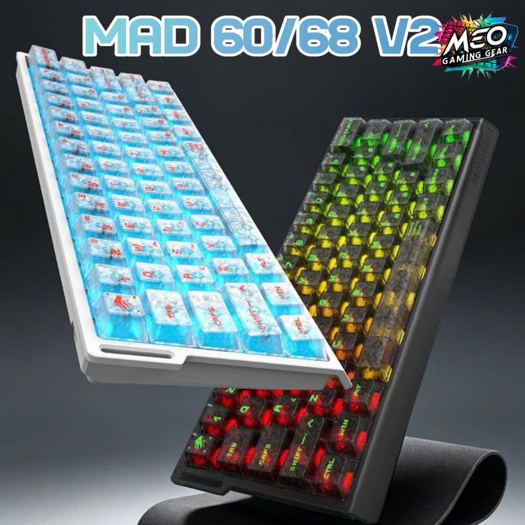 Bàn phím Gaming MAD 60/68 v2 – 8K Polling Rate - RT 0,001mm - Esports Hall Effect Keyboard | BigBuy360 - bigbuy360.vn