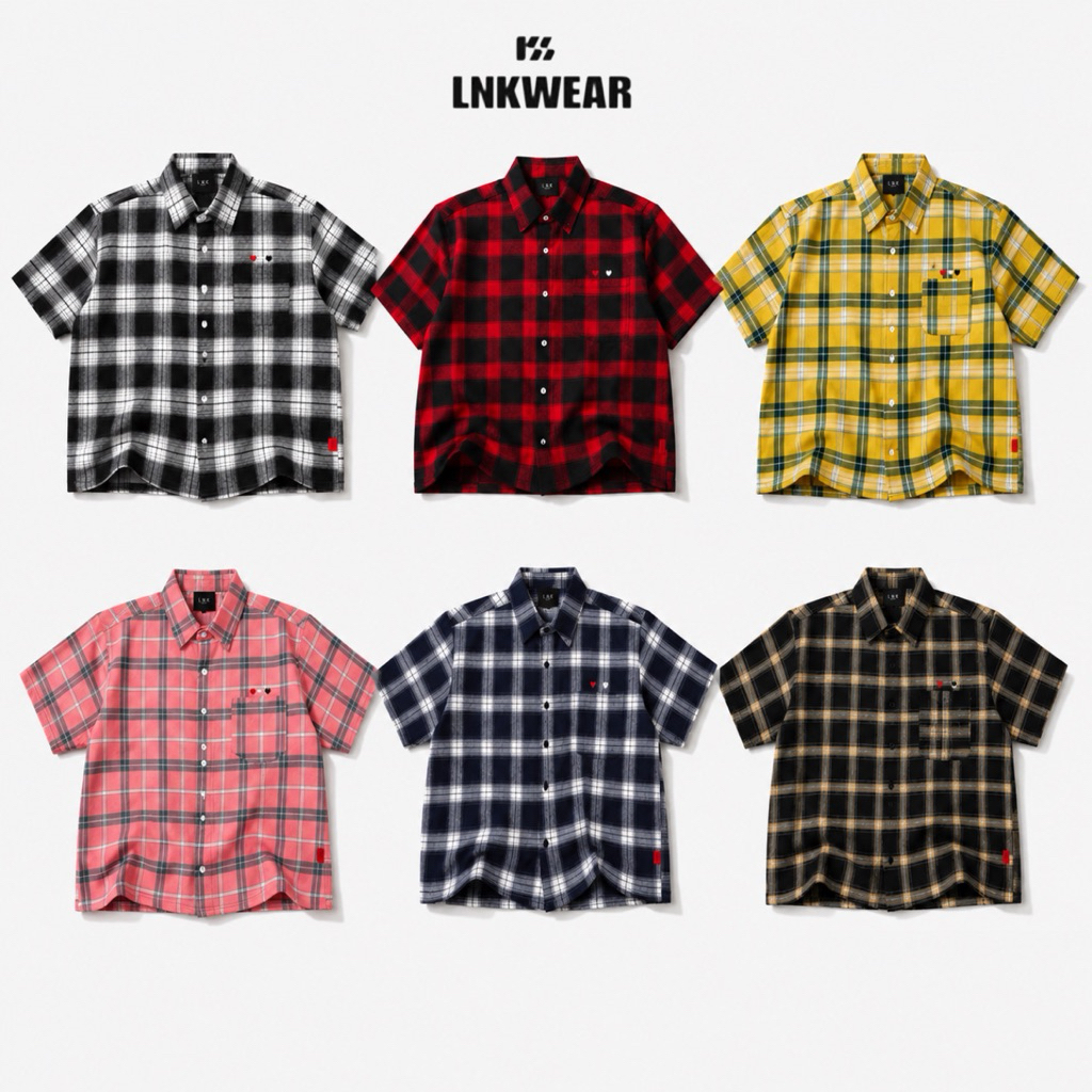 [ DEAL MỞ BÁN ] ÁO SƠMI KẺ VẢI KATE LNKWEAR