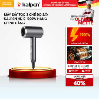 Máy sấy tóc 3 chế độ sấy KALPEN HD10 1900W hàng chính hãng
