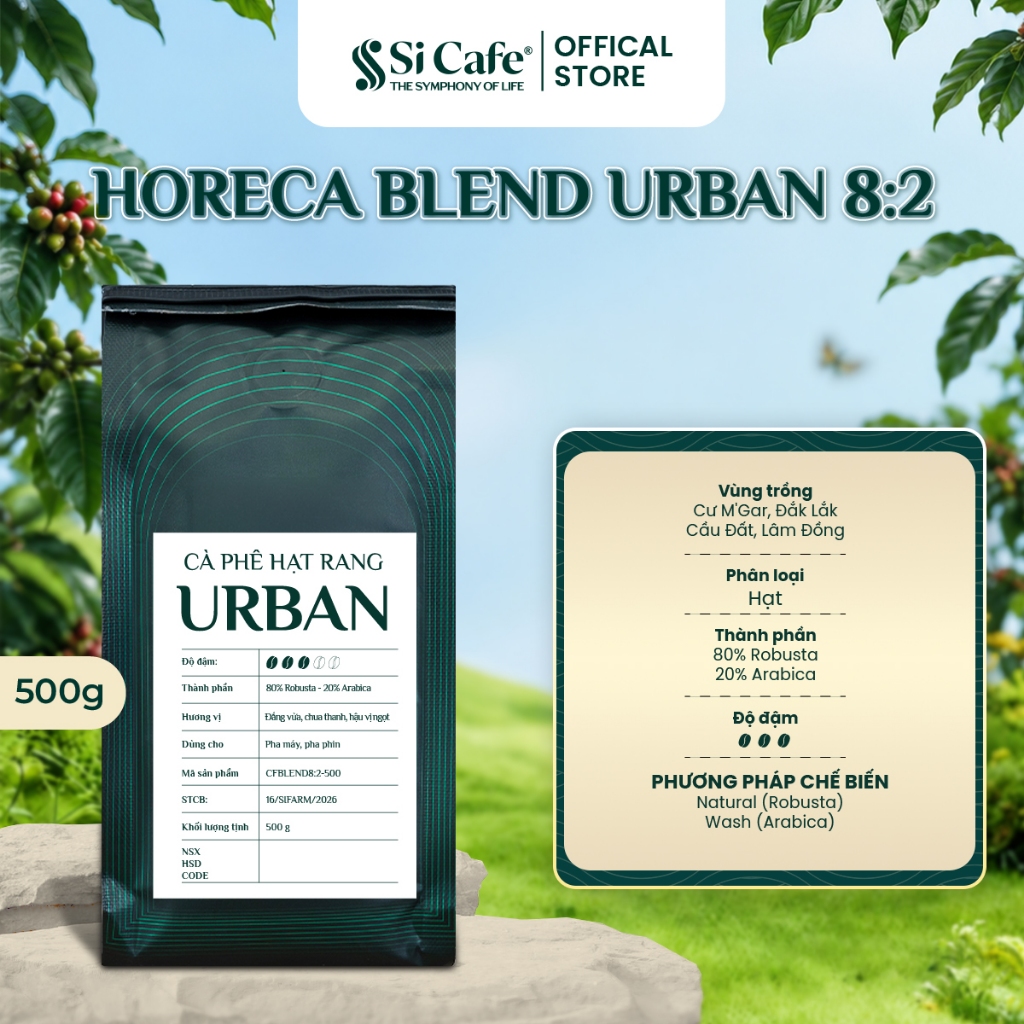 Cà Phê Hạt Rang Blend Urban Horeca