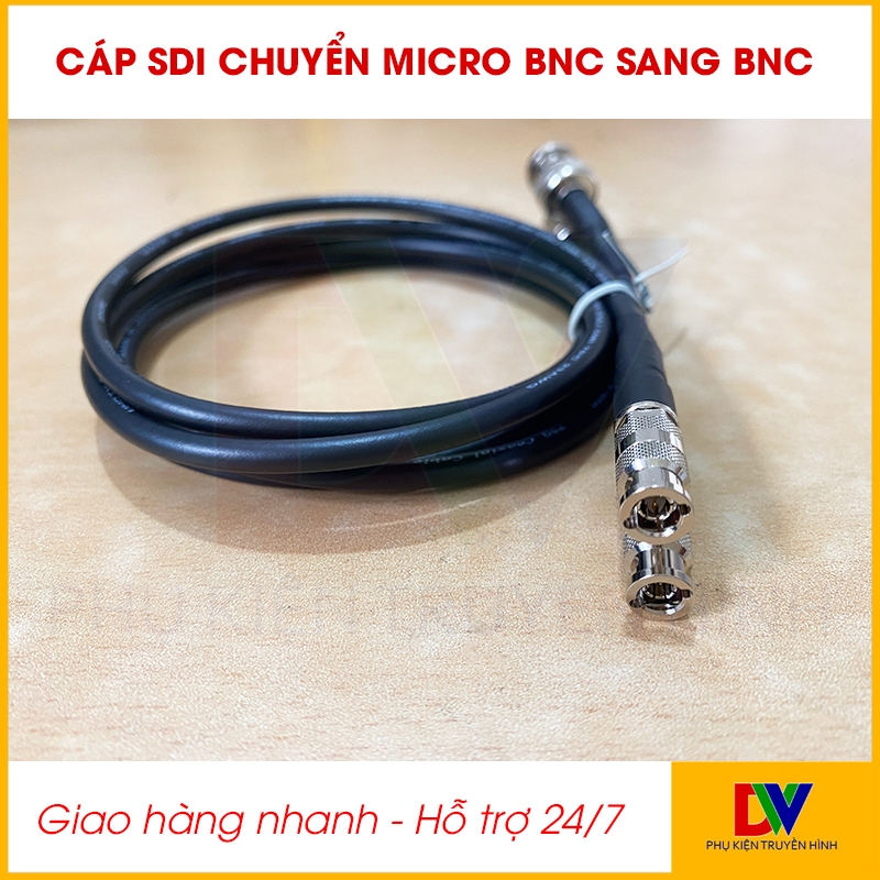CÁP CHUYỂN ĐỔI MICRO BNC SANG BNC ĐỰC/ CÁI