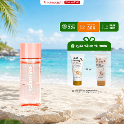 Nước tẩy trang Valentine Bi Phase Remove Makeup 100ml - Sao Thái Dương