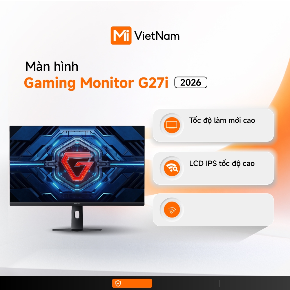Xiaomi Màn hình Gaming Monitor G27i 2026 - 27 Inch | Chất Lượng 1080  - BH 24 tháng - Hàng chính hãn