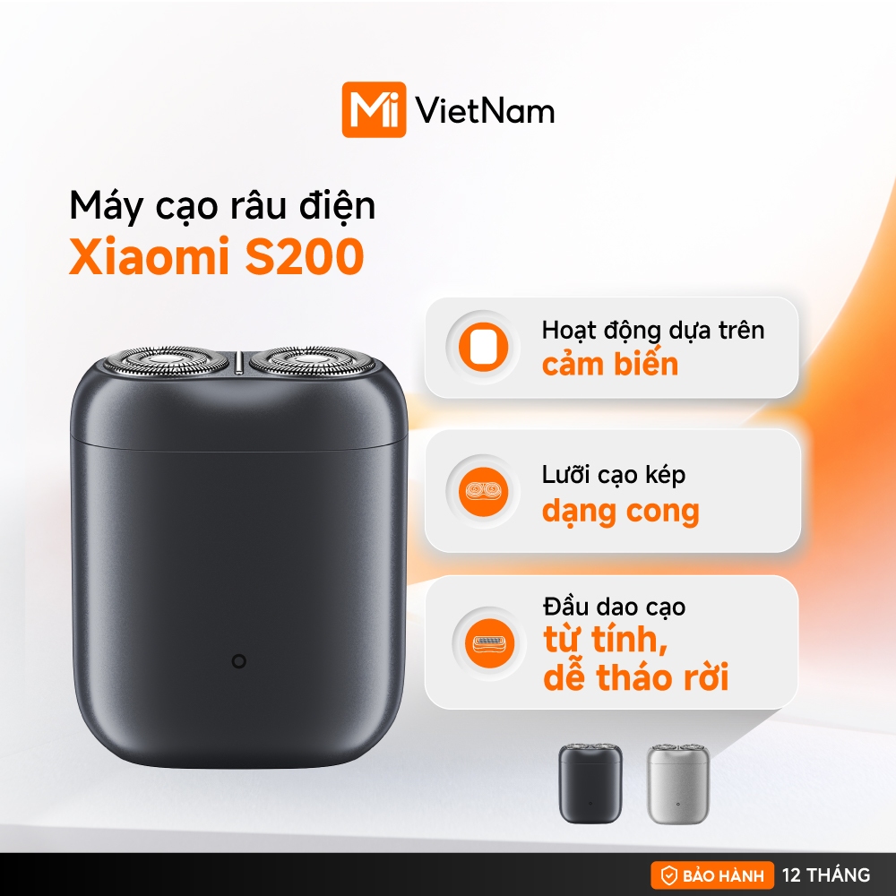 Xiaomi Máy cạo râu S200  | Nhỏ gọn | Linh hoạt - Hàng chính hãng - BH 12 tháng