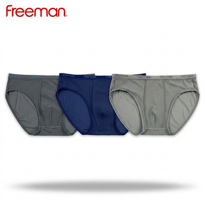Combo 3 Quần lót nam FREEMAN chất liệu lưới thoáng mát 6041