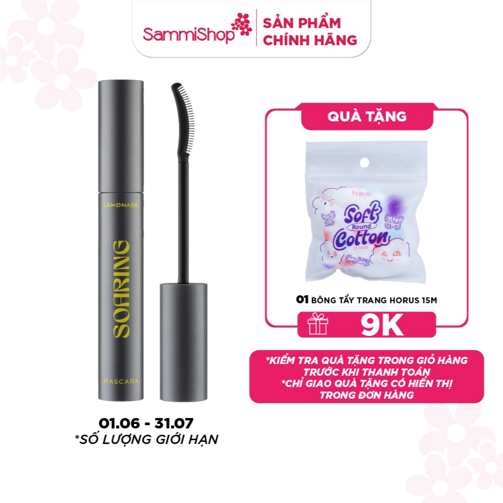 Lemonade Chuốt mi Soaring Mascara
