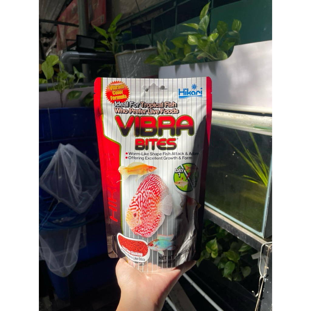 Hikari Vibra bites - Gói nguyên , cám hỗ trợ tăng size và màu cho cá