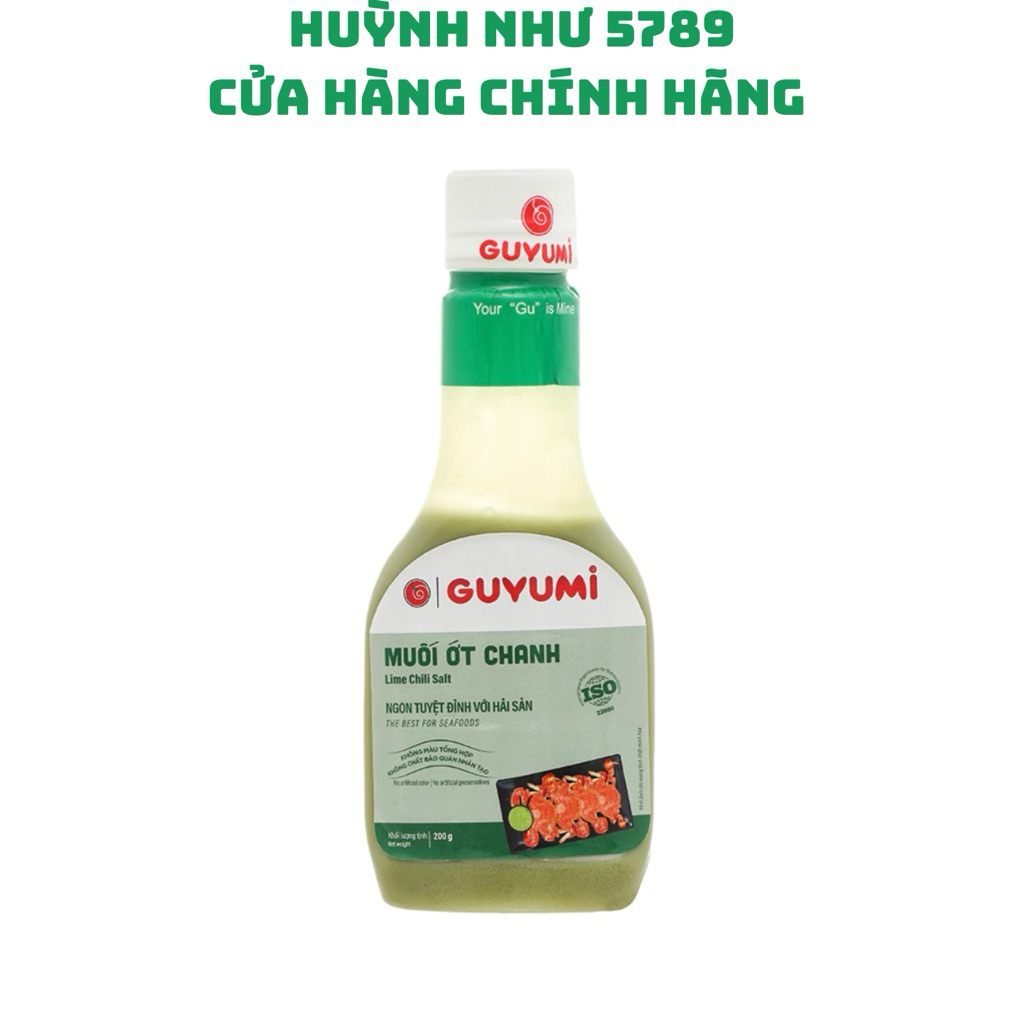 [CHÍNH HÃNG]<chai 200g>Muối ớt chanh Guyumi….