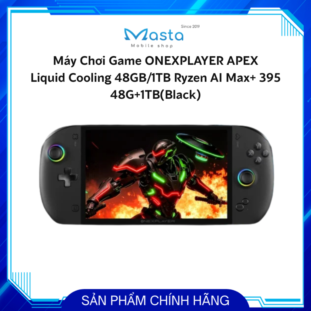 Máy Chơi Game ONEXPLAYER APEX Liquid Cooling 48GB/1TB Ryzen AI Max+ 395 48G+1TB(Black) Like New